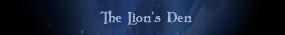 The Lion's Den